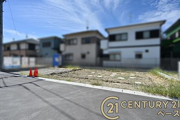 ■現地撮影写真■小学校まで徒歩圏内の分譲地です!