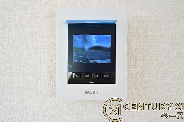 ■現地撮影写真■ＴＶモニター付きインターホンで防犯対策もバッチリ！来客も一目でわかり安心です！