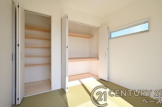 ■現地撮影写真■和室にも収納スペース完備!