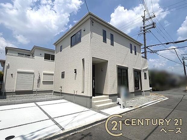 ■現地撮影写真■敷地面積は約40坪・ゆとりのある限定2区画 好評分譲中です!