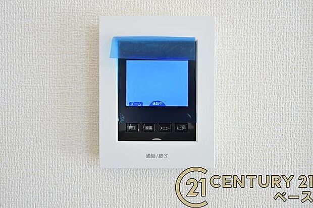 ■現地撮影写真■TVモニター付きインターホンで防犯対策もバッチリ!来客も一目でわかり安心です!
