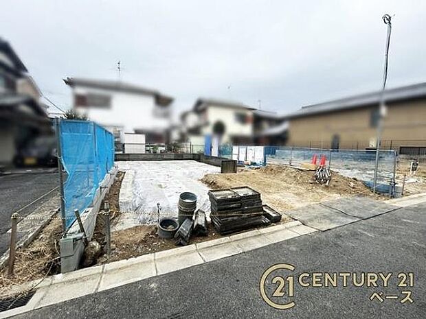 ■現地撮影写真■敷地面積は39坪以上・駐車場2台可!