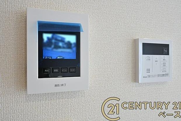 ■現地撮影写真■TVモニター付きインターホンで防犯対策もバッチリ!来客も一目でわかり安心です!