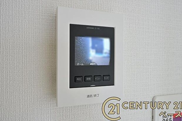 ■現地撮影写真■TVモニター付きインターホンで防犯対策もバッチリ!来客も一目でわかり安心です!