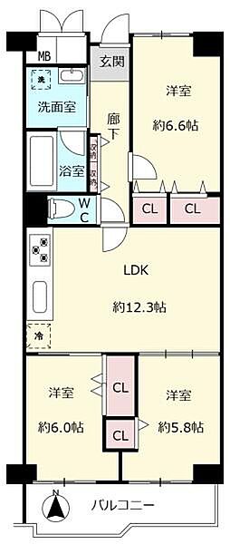 間取り：329000135237