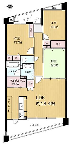 間取り：329000141600