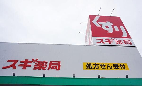 スギドラッグ各務原市役所前店まで698m、スギドラッグ各務原市役所前店まで698m(徒歩約9分)