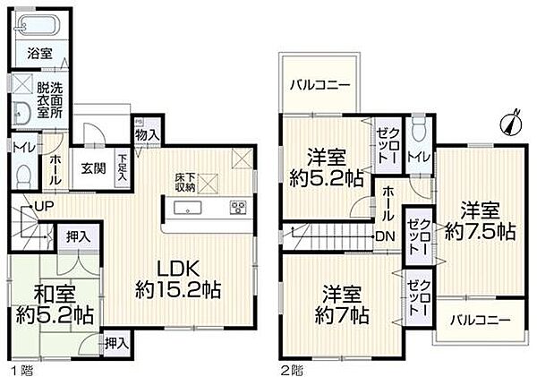 間取り：323000373110