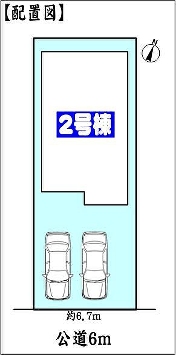 区画図（2号棟）