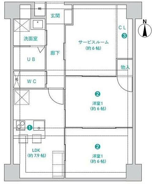 間取り：323000409830
