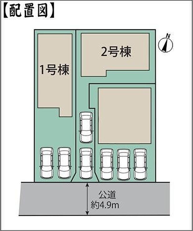 区画図(2号棟)
