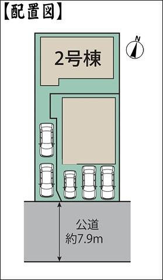 区画図(2号棟)