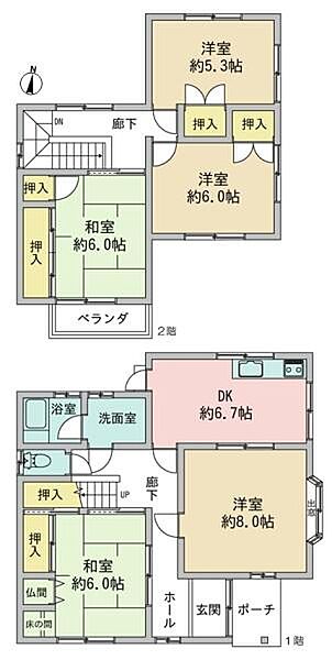 間取り：323000489075