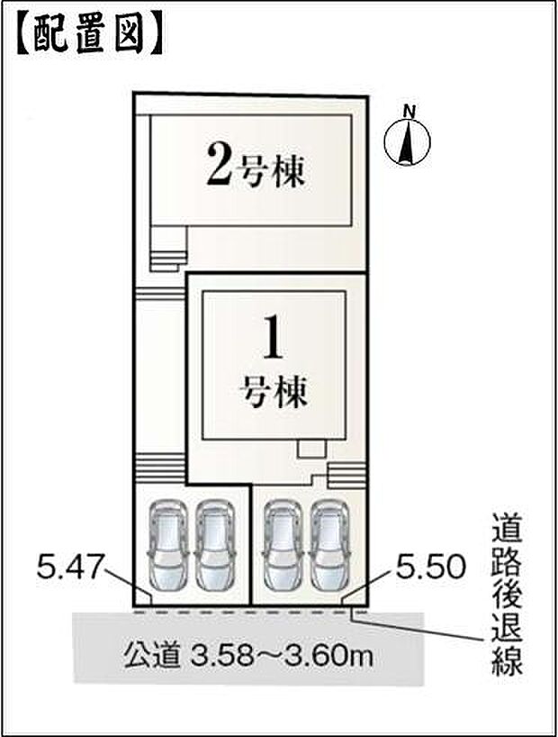 区画図（1号棟）
