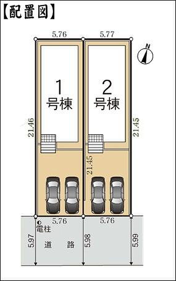区画図（1号棟）