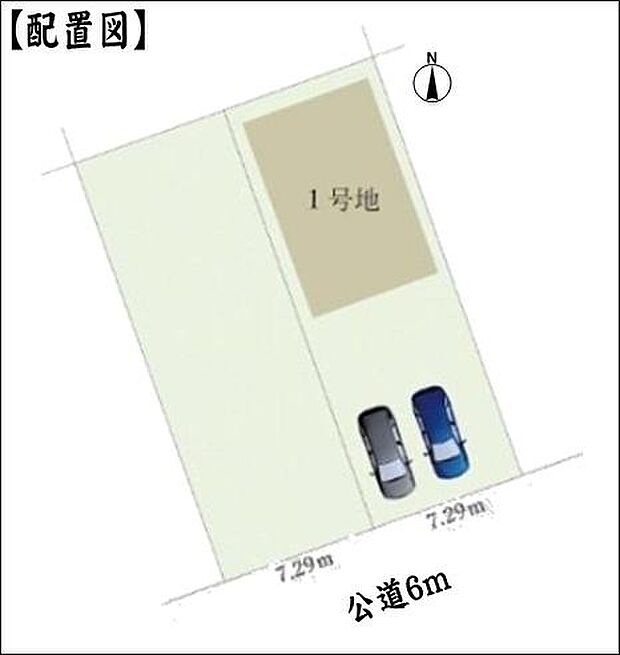 区画図（2号棟）
