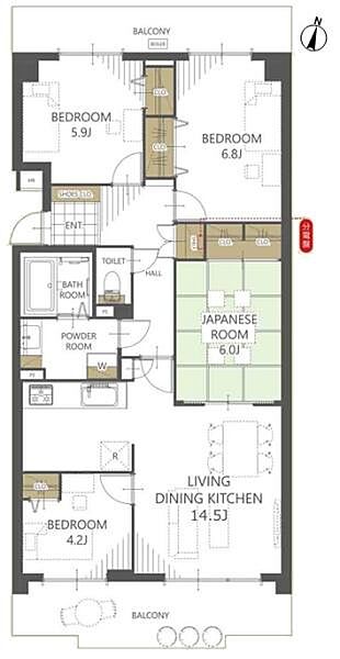 間取り：323000524413