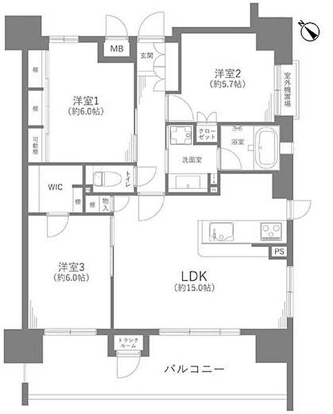 間取り：323000535126