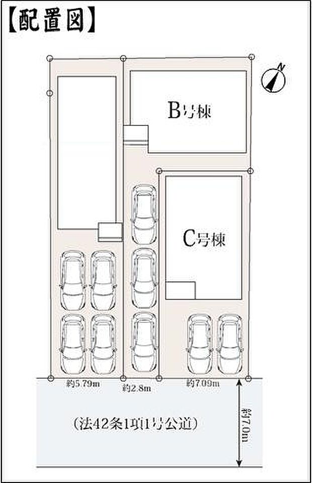 区画図(C号棟)