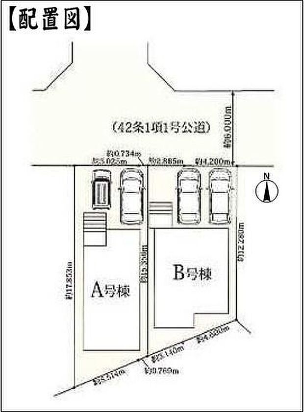 区画図(A号棟)