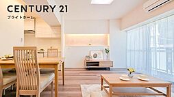 岡野パークハイツ 3LDKのリビング/ダイニング