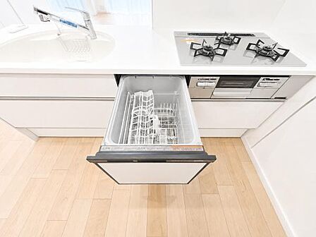 食洗器付きなのは家事の負担を軽減してくれる嬉しいポイント♪