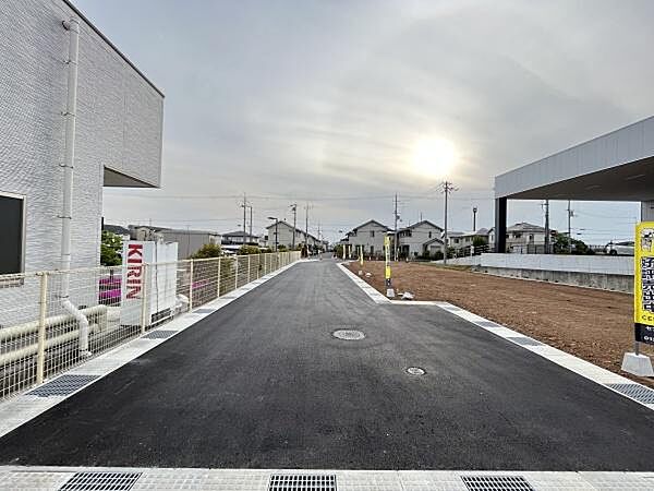 道路はゆったり6ｍ