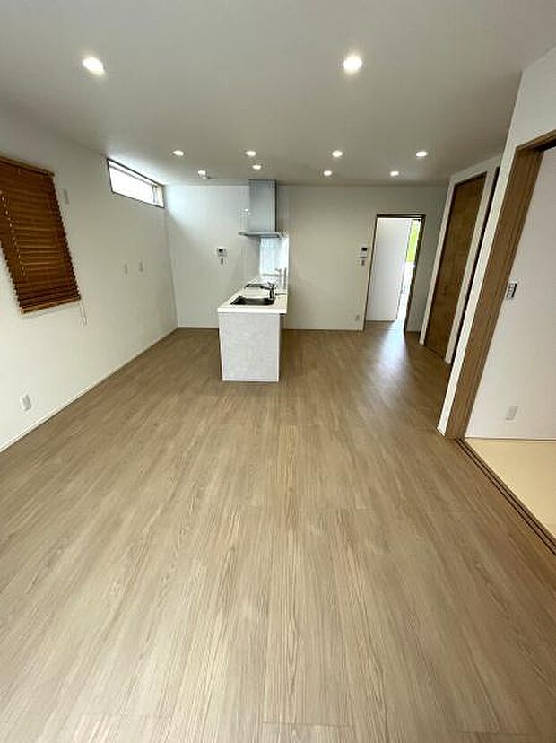 16.5帖のゆったりとしたリビング