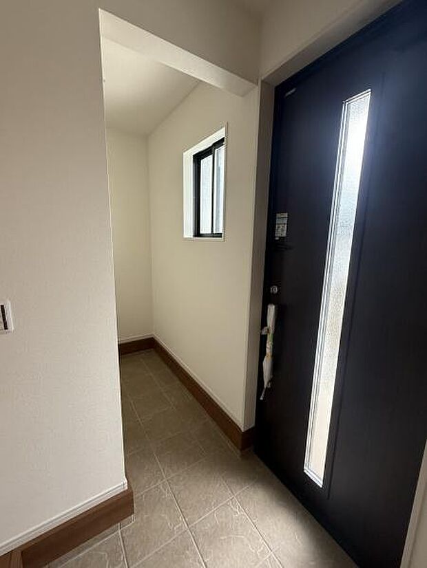 ゆったり広々とした玄関です