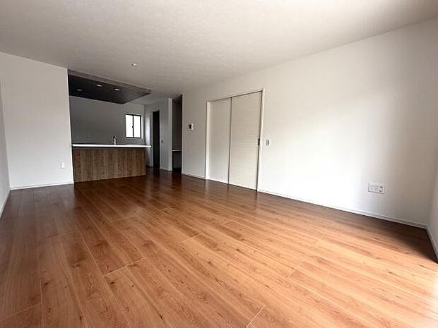 17帖のゆったりリビング