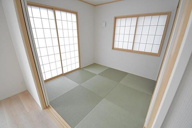 同社施工例写真 和室はゆったりとくつろげます