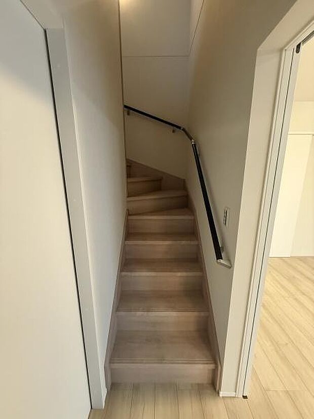 手すりがあり安心