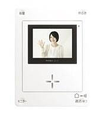 TVモニター付きインターホンで来客も安心です。