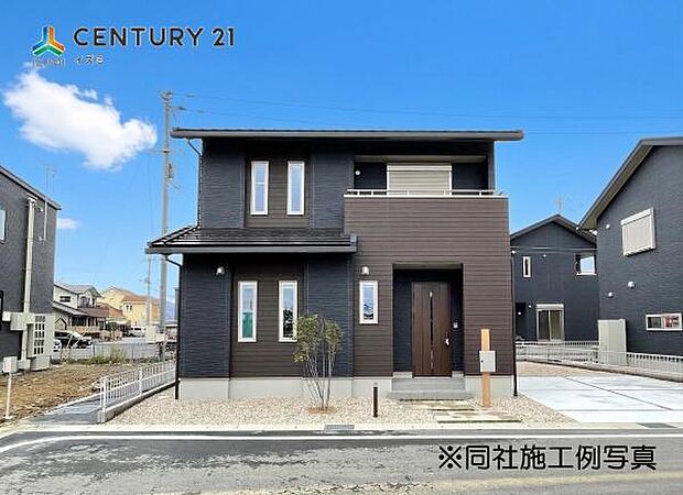 同社施工例写真実際の物件とは外壁の色・仕様は異なります。