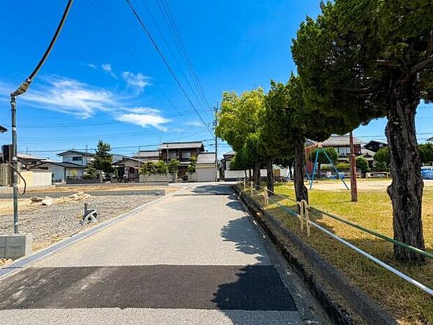 閑静な住宅街