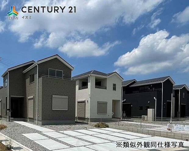 同社施工例写真実際の物件とは外壁の色・仕様は異なります。