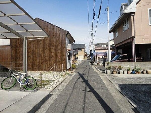落ち着いた街並み。