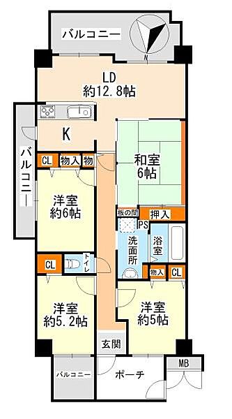 間取り：327001643954