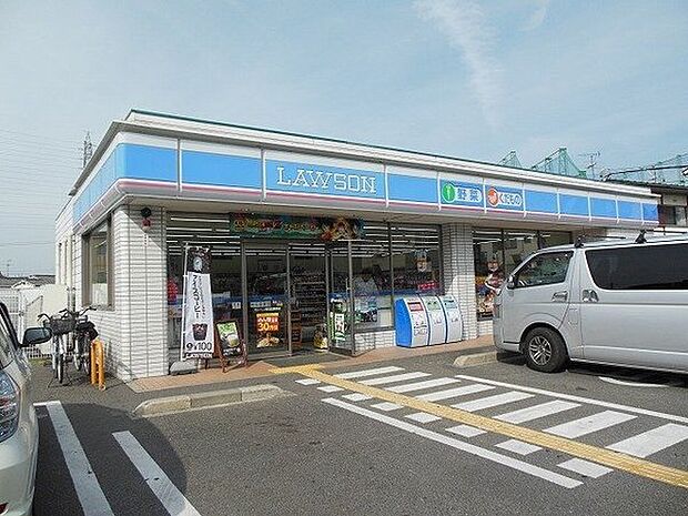 ローソン岸和田岡山町店まで491m