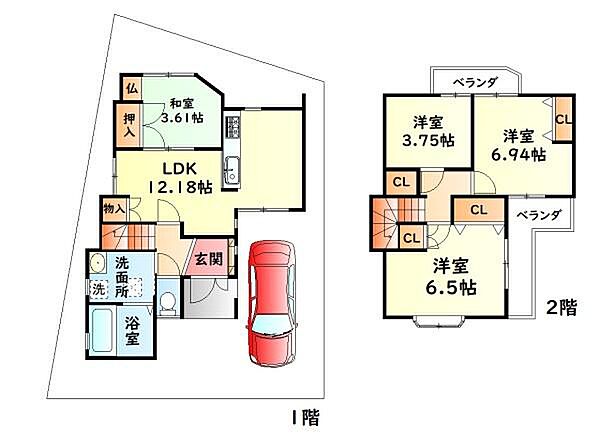 間取り：327001371776