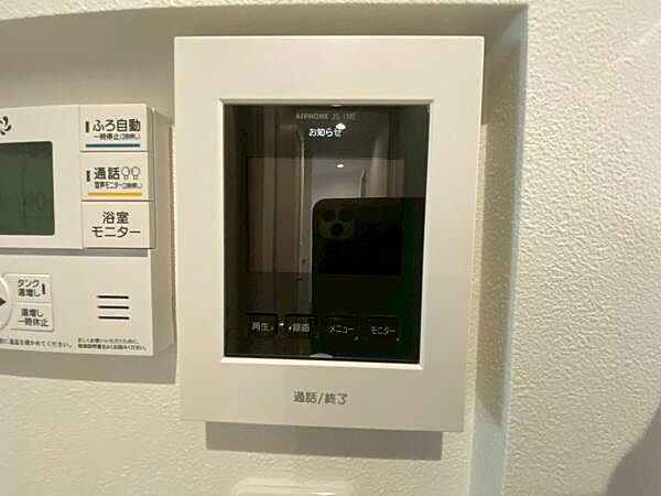 モニター付きインターホン
