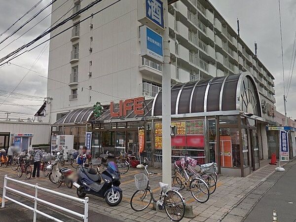ライフ忠岡店まで1345m