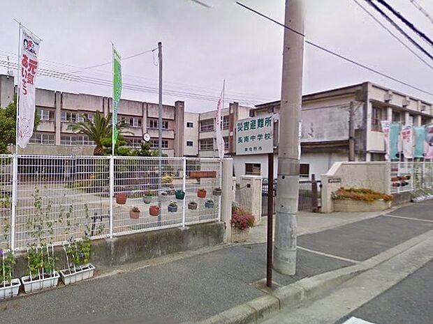 泉佐野市立長南中学校まで1913m