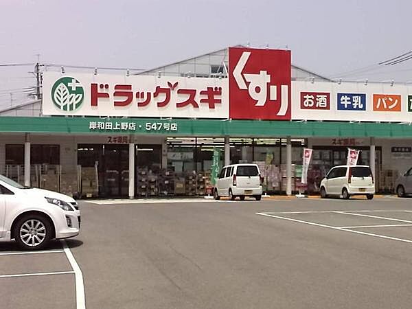 スギ薬局岸和田上野店まで522m