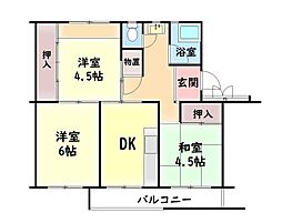 鶴山台第2住宅6号棟 中古マンション