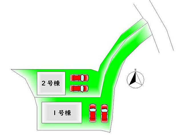 第1期2棟販売中・カースペース2台分♪
