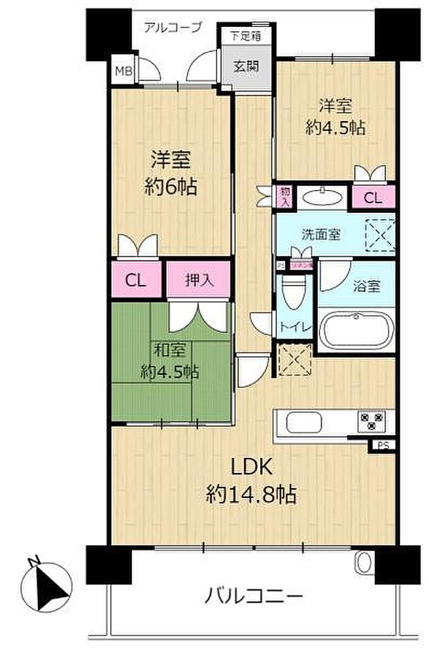 現況空家となっておりますので即日のご内覧も可能です。