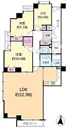 間取図画像 3LDK