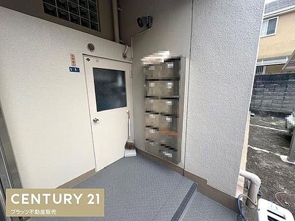 集合ポストの写真です。