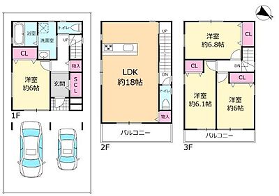 間取り：詳細はお気軽にお問合せ下さい。
